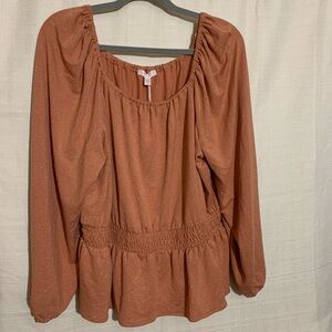 LC Lauren Conrad Women's Tunic - XXL Peach